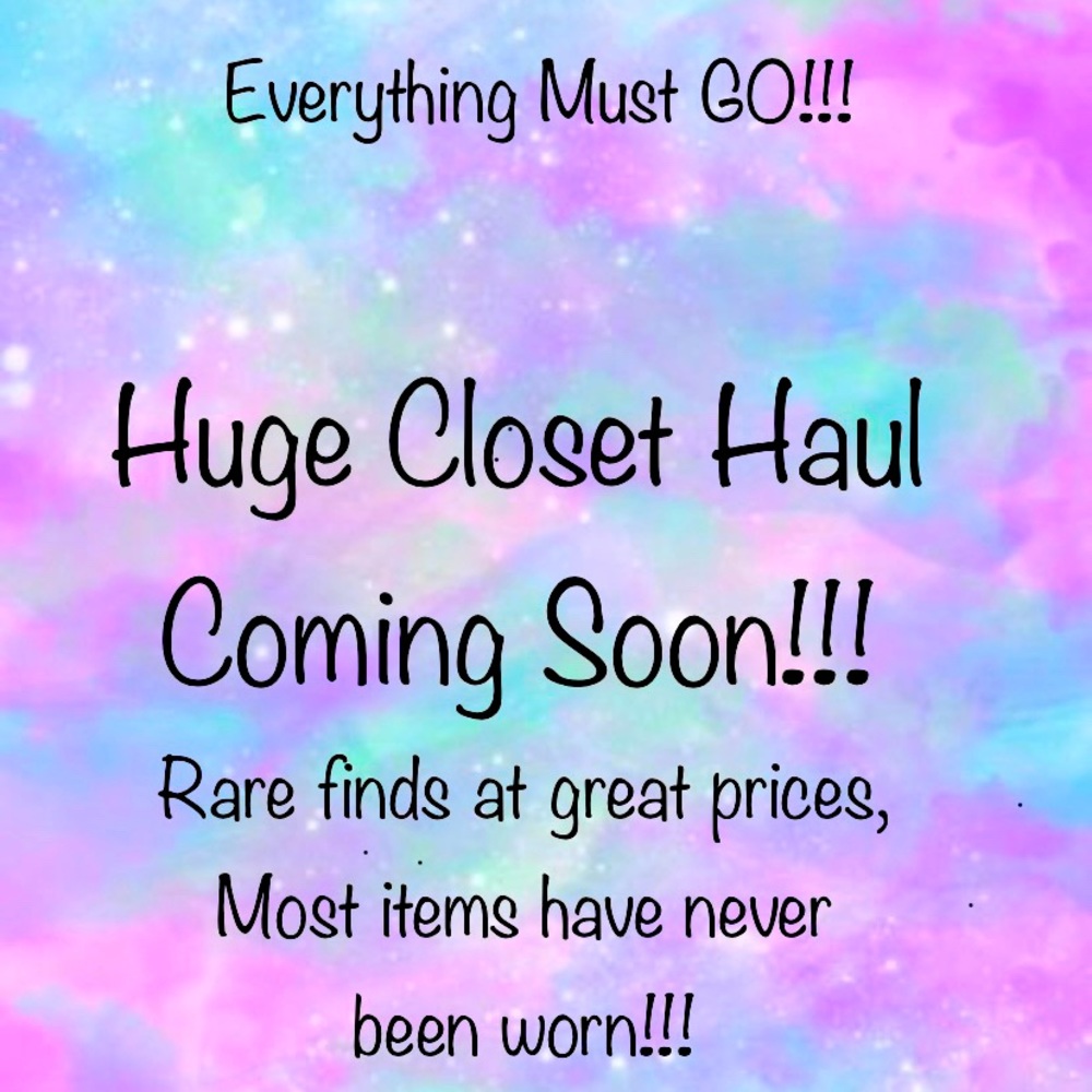 Coming Soon! Rare Designer Brands at GREAT Prices!